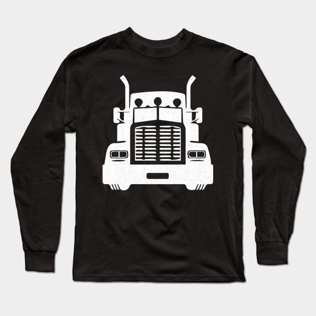 Truck trucker truck driver Long Sleeve T-Shirt by HBfunshirts